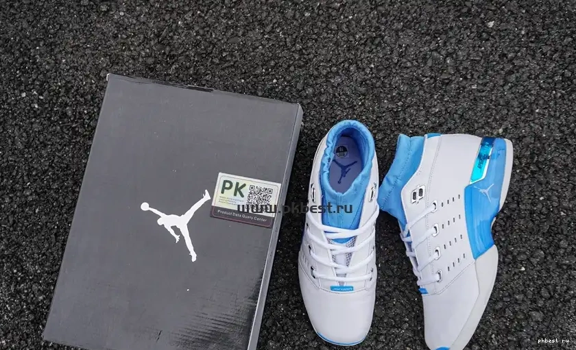 GOD PK 17 Jordan SHIP MATERIALS Blue TO Retro RETAIL SP READY University Low 0604